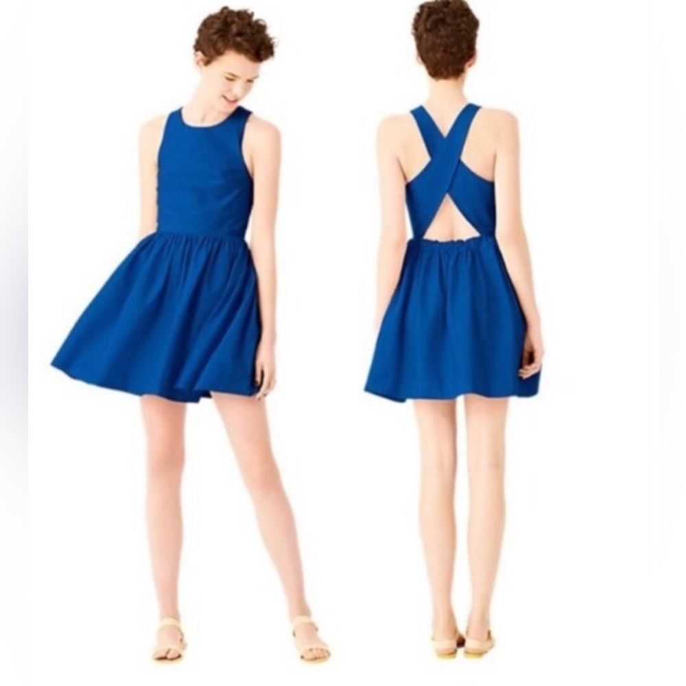 Kate Spade Saturday Criss Cross Back Mini Dress